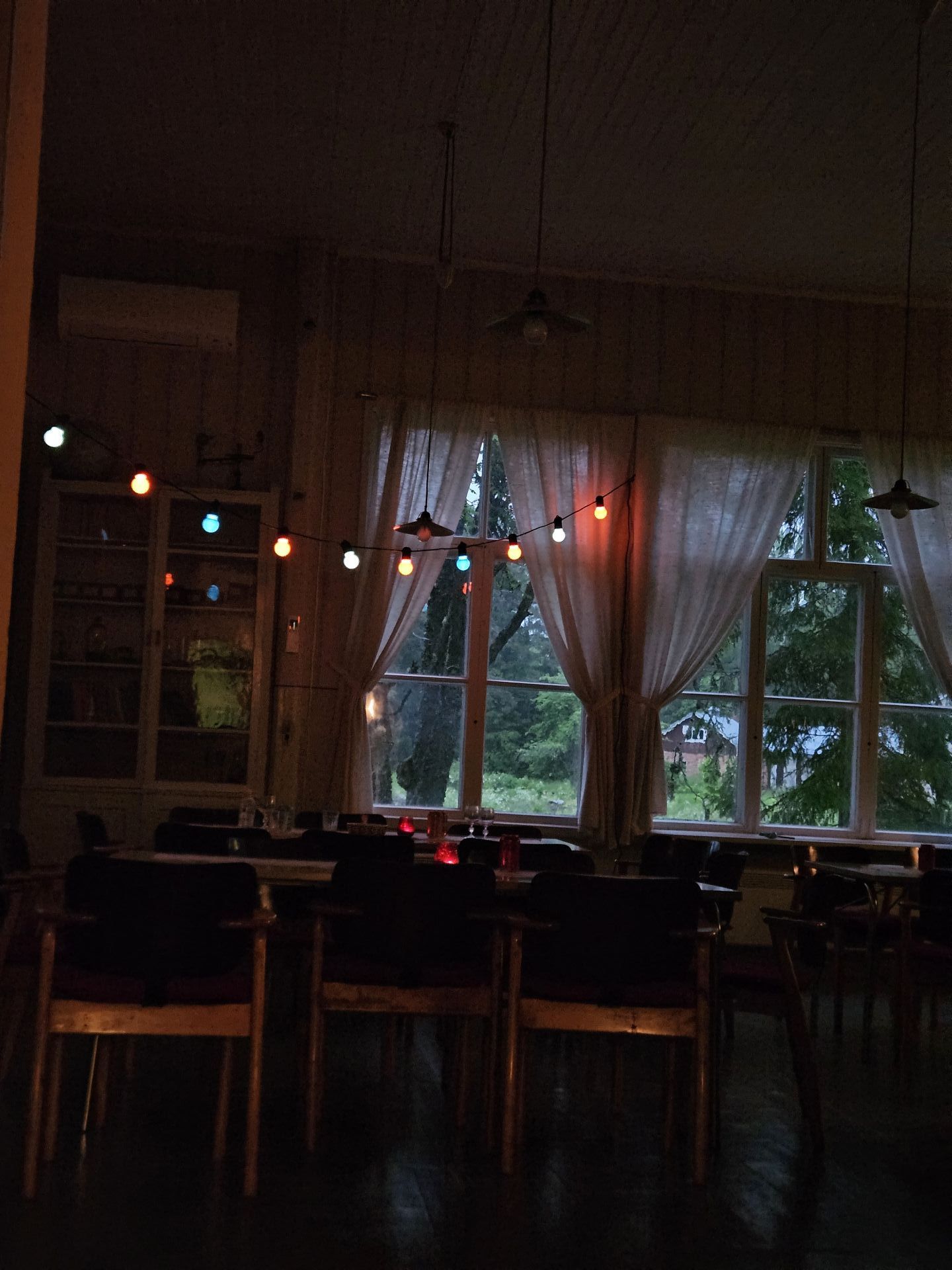 Stora skolsalen under uthyrning på Valsbergs hembygdsgård